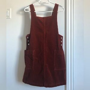 TWIK organic coton corduroy overall dress